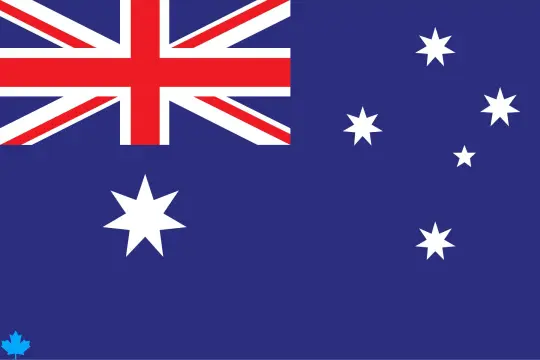 Flaga australia mala